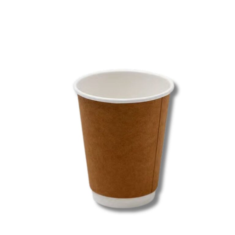 Coffee Cups | Double Wall | Kraft | 12oz | 500pcs