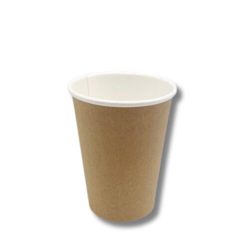 Coffee Cups | Single Wall | Kraft | 12oz | 1000ctn