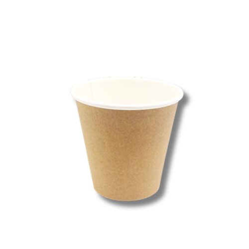 Coffee Cups | Single Wall | Kraft | 8oz | 1000pcs