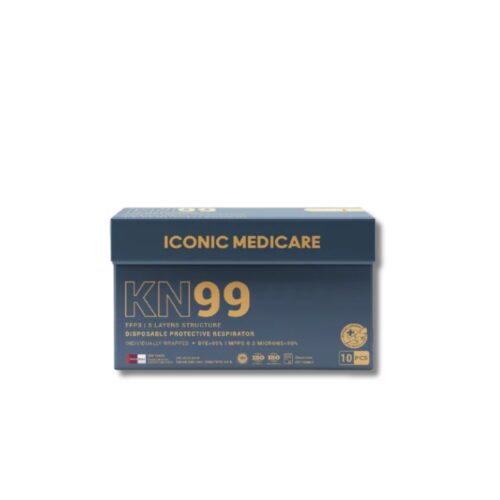 Disposable Respirator Mask | KN99 Show White | 10pcs