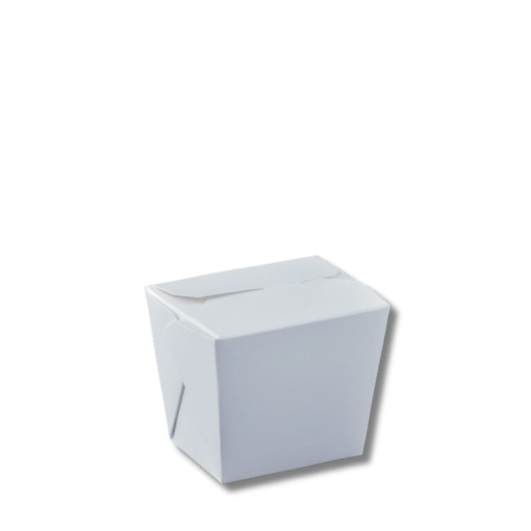Noodle Food Pail | White | 8oz | 450pcs