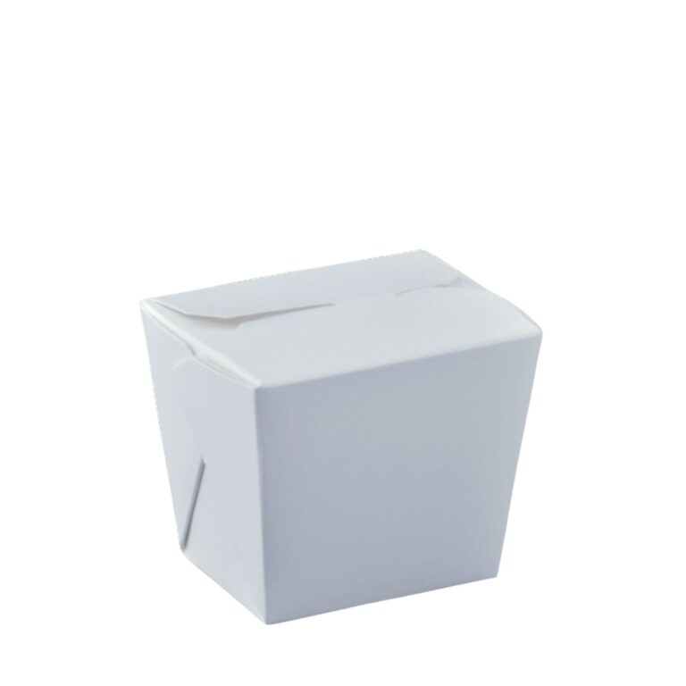 Noodle Food Pail | White | 16oz | 450pcs