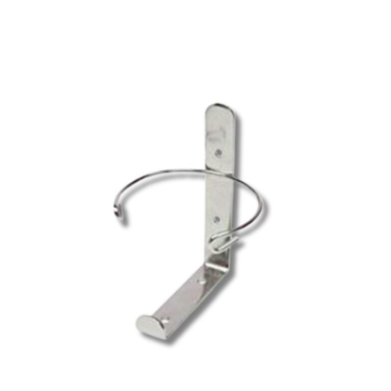 Keep wipes accessible, hygienic, and organised with this stainless steel wall-mountable bracket.