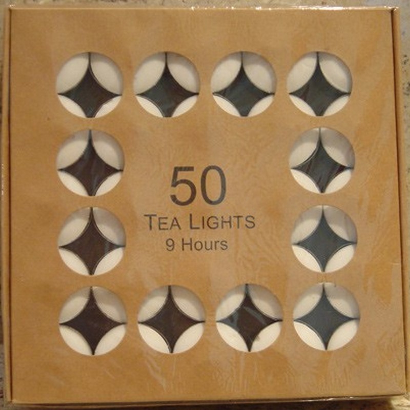 Tealights 9 Hour Burn Time Bo | 9 hours | 50pcs