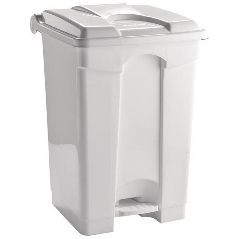 Pedal Bin | White | 70L
