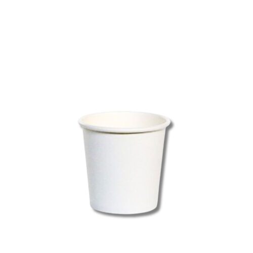 Coffee Cups | Single Wall | White | 4oz | 1000pcs