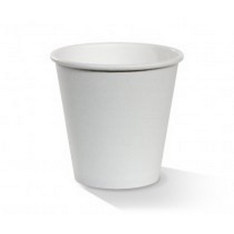 Coffee Cups | Single Wall | 1 Lid Fits All | White | 8oz | 1000pcs