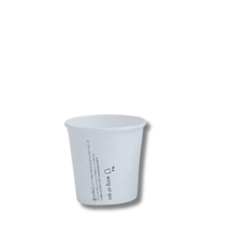 Coffee Cups | Single Wall | PLA Coated | White | 4oz | 1000pcs