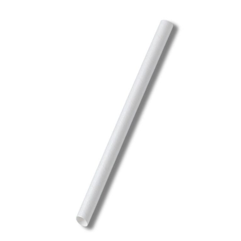 Paper Straws | White | Bubble Tea | 1000pcs