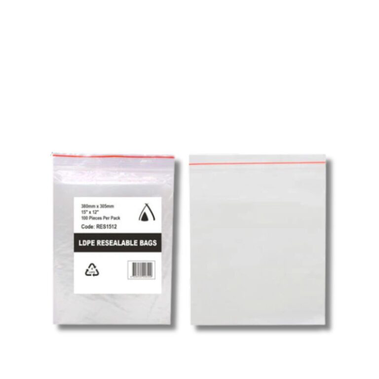 Resealable Bags | LDPE | 380×305mm | 500pcs