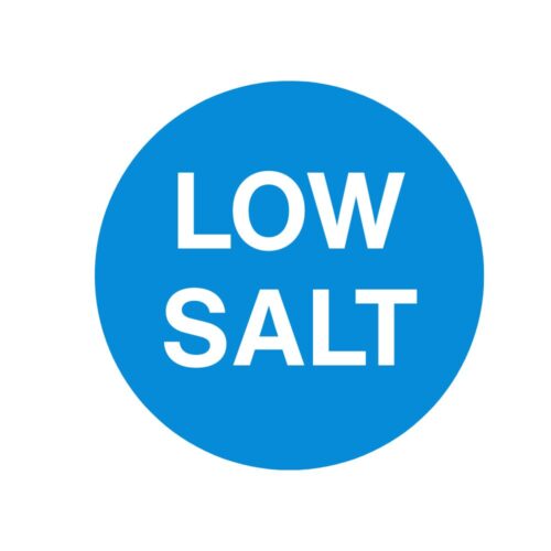 Removable Labels | Low Salt Label Circle | 24mm Circle