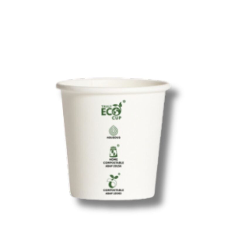 Coffee Cups | Eco | Single Wall | White | 4oz | 1000pcs