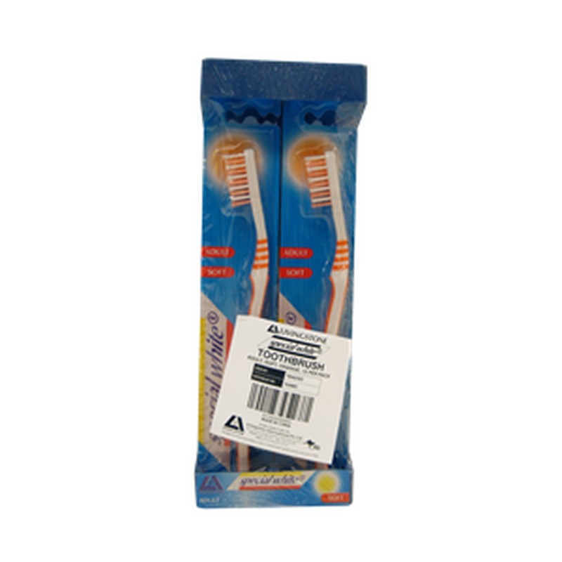 Toothbrushes | Soft Bristle | Orange | 12pcs