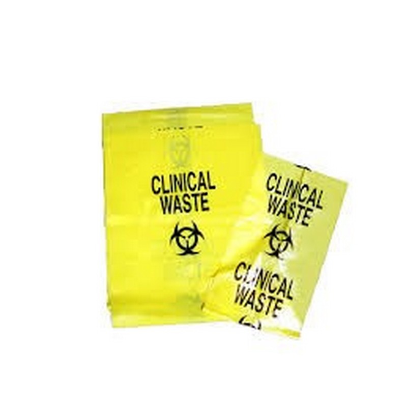 Clinical Waste Bags | Yellow | 240L | 100pcs