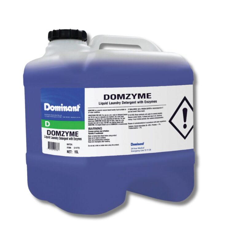 Laundry Detergent | Domzyme Enzymatic Liquid | 15L