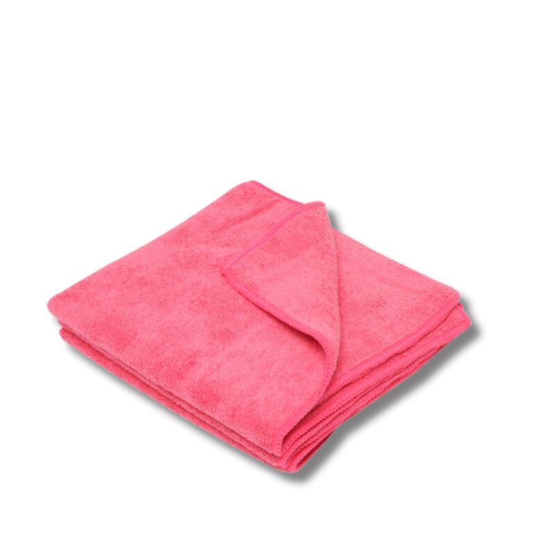 Cleaning Cloth Wipes | Microfibre Red | 40x40cm | 3pcs
