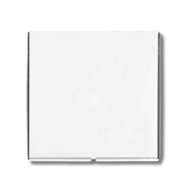 Pizza Box | White + Brown Inner | 13" | 50pcs
