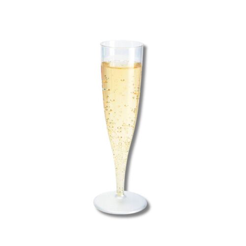 Champagne Glass | Duni One Piece Plastic | 135mL | 100pcs