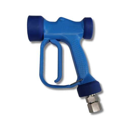 Hot Water Wash Down Gun | Low Flow Heavy Duty | Blue