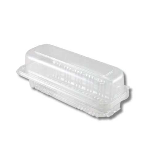 Containers | Fresh View Roll RPET | Hinged Lid | Large | 250pcs