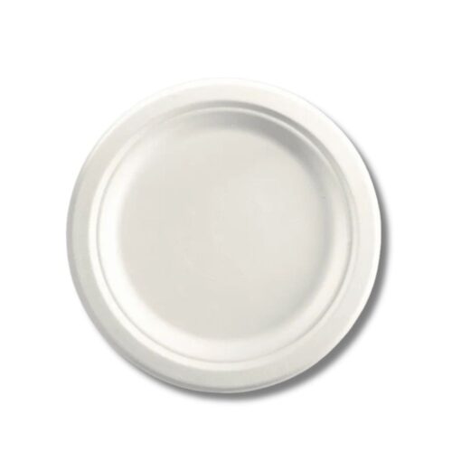 Plates | Plant Fibre | Round 23cm 9" | 500pcs