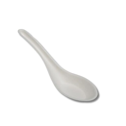 Soup Spoons | Chinese or Asian | Sugarcane | 142mm | 1000pcs