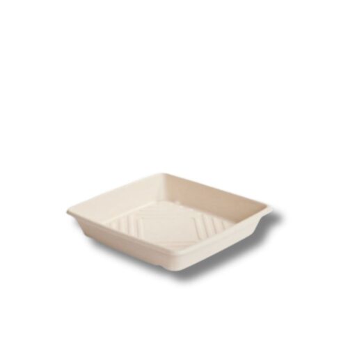 Catering Tray | Sugarcane | Small 250x250x45mm | 100pcs