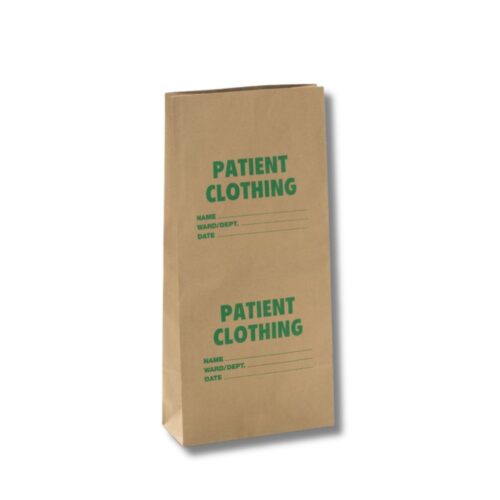 Patient Clothing Bag SOS | Kraft | 320x130x675mm | 100pcs