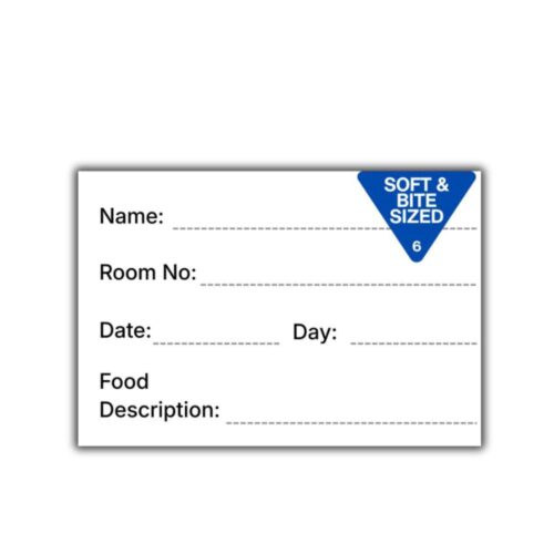 Removable Labels | Room Service Soft&BiteSized | 41x60mm | 500pcs