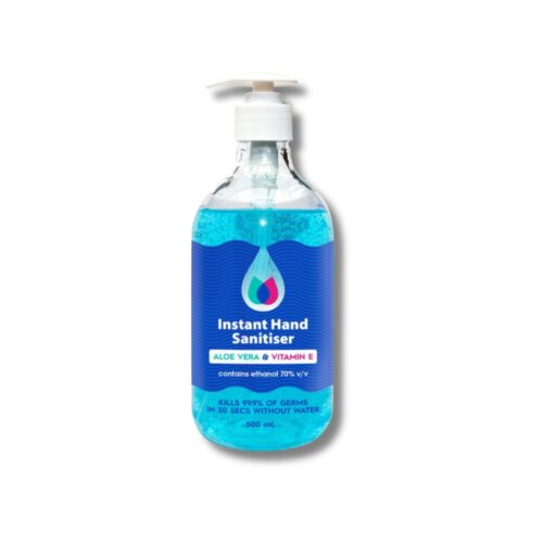 Hand Sanitiser | Instant Gel 70% | 500mL | 12pcs