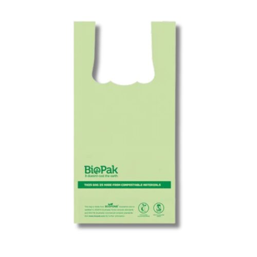 Singlet Bags | Bioplastic with Handles | 8L | 2000pcs