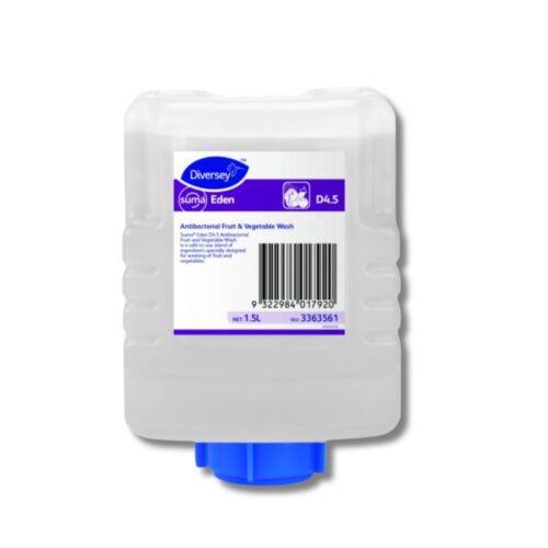Veggie & Fruit Sanitiser | Antibac Wash | Suma Eden D4.5| 1.5L