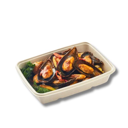 Containers | Compostable Pulp 6x9 Tray 30oz 850mL | 300pcs