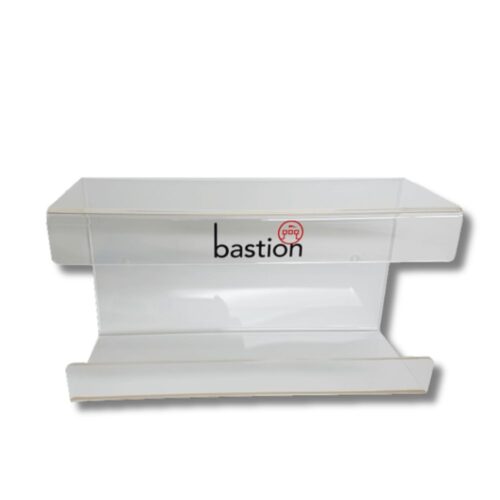 Glove Dispenser | Clear Acrylic | Single Wall Bracket | Bastion
