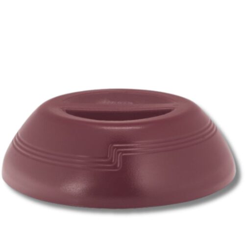 Insulated Dome Cover | Cambro Low Profile | Cranberry | 12pcs