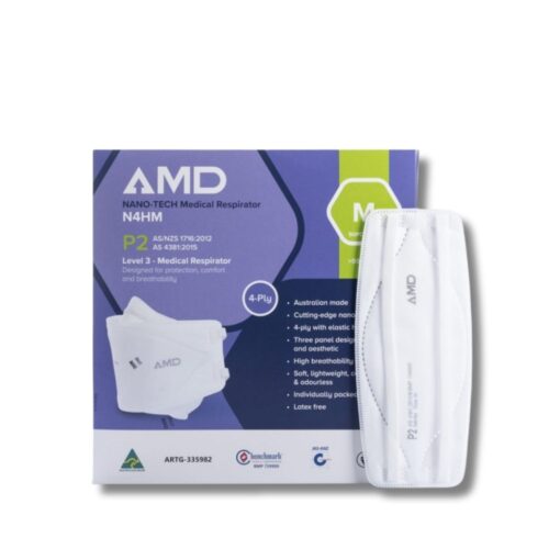 Disposable Respirator Mask P2 | Head Band | Medium | 50 | 25pkts