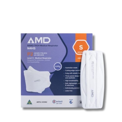 Disposable Respirator Mask P2 | Head Band | Small | 50 | 25pkts