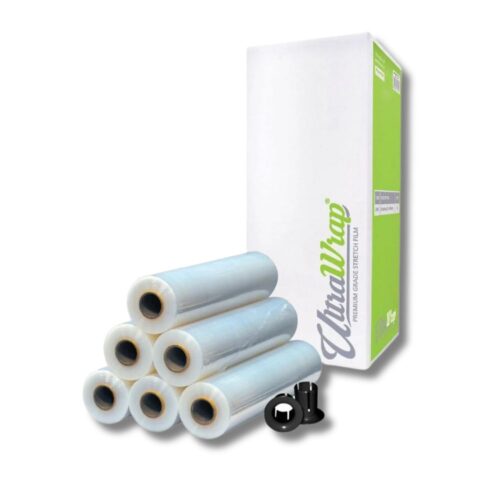 Hand Pallet Wrap | Ultrawrap | Clear 25um Film | 500mm