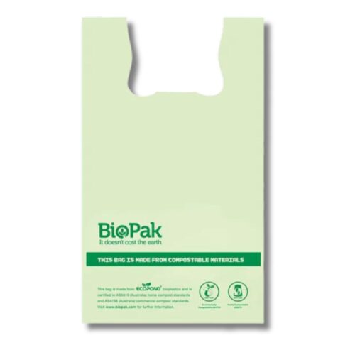 Singlet Bags | Compostable Bioplastic | 20L | 1000pcs