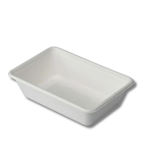 Containers | Sugarcane | Rectangle | 650mL | 500pcs