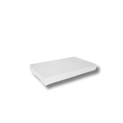 Lids | Clear RPET | Small Catering Tray 280x180x30mm | 50pcs