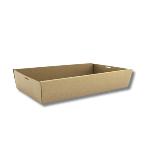 Trays | Catering Corrugated Large 560x255x80mm | 50pcs